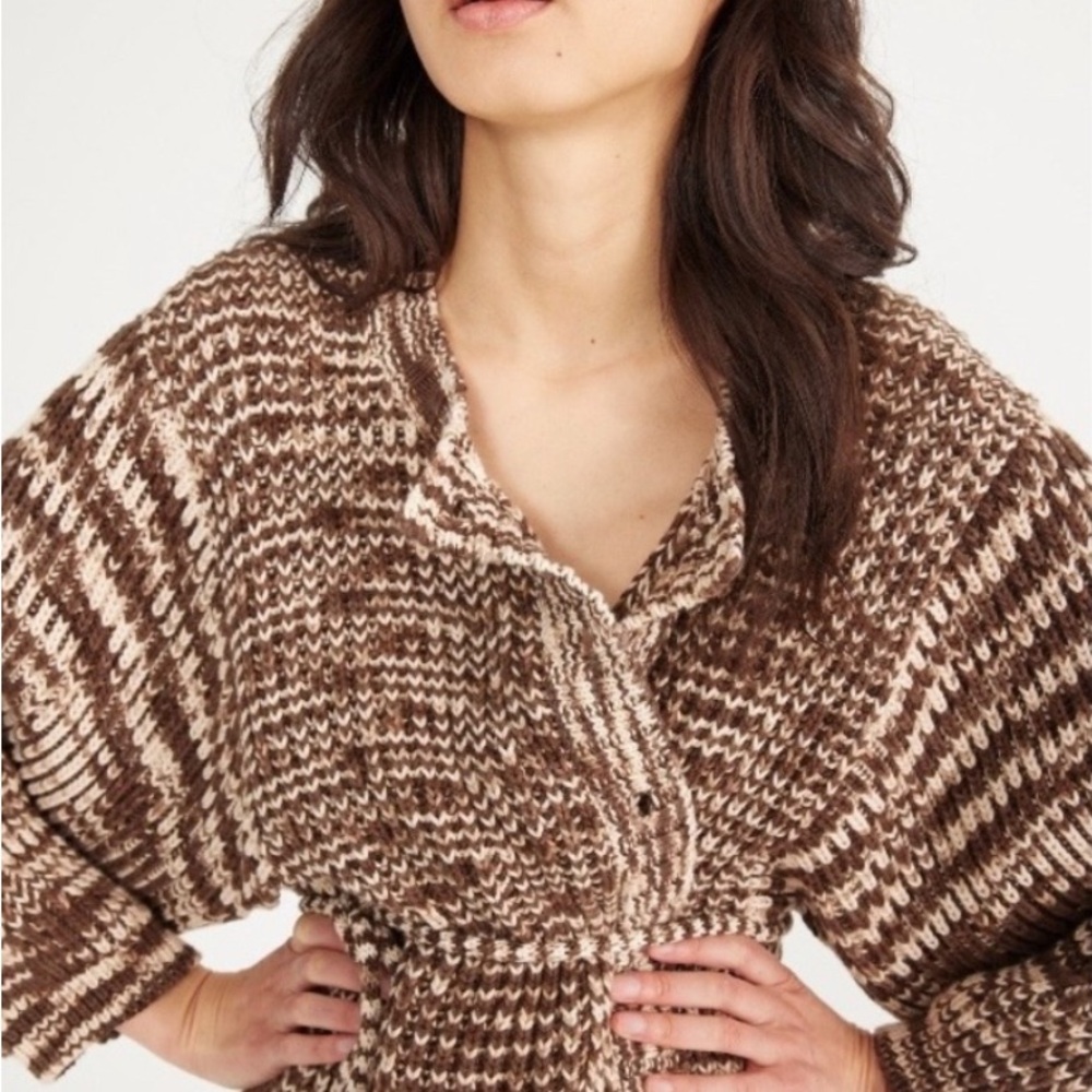 Misha & Puff Space Dye Fisherman Cardigan